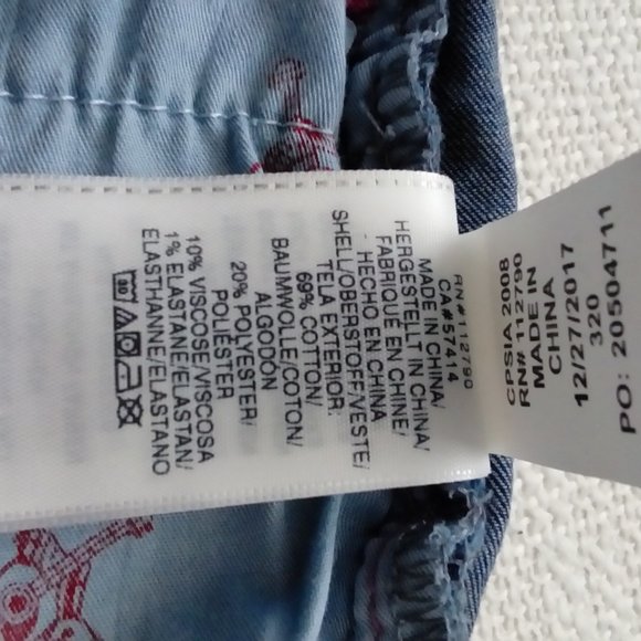 True Religion Coral Short End Denim Shorts 10 - Picture 6 of 6